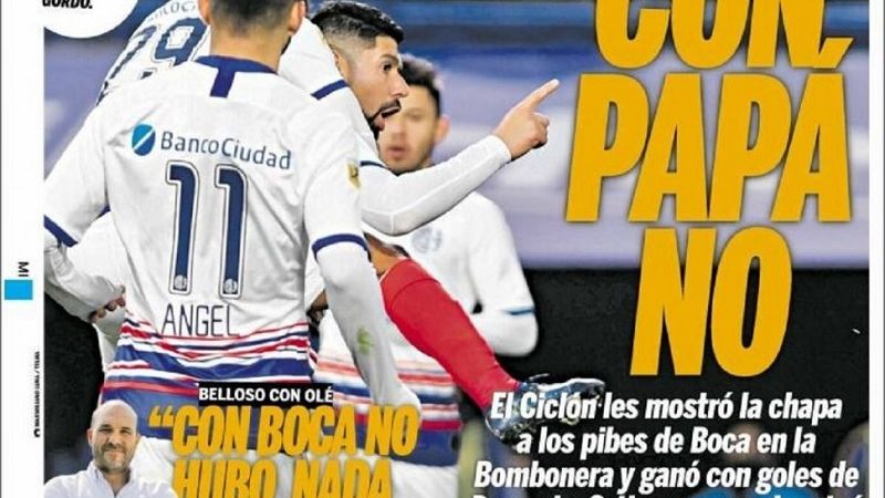 “A mí, no”, reaccionó Ortigoza ante el grito de “mufa” en el penal