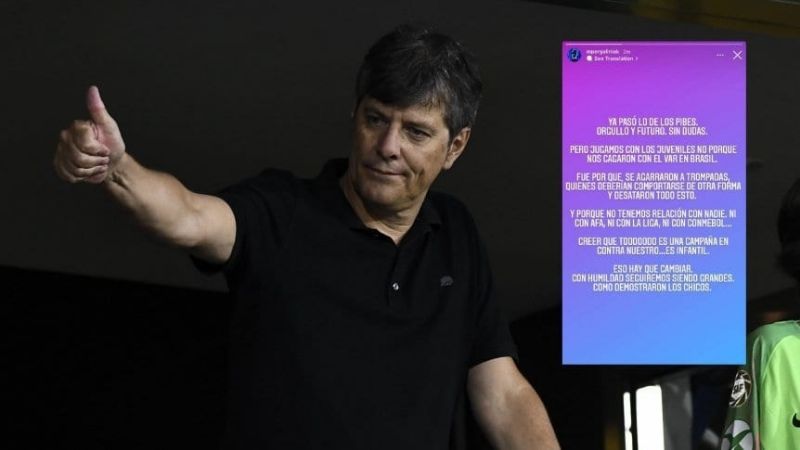 Pergolini criticó a la dirigencia de Boca, luego lo borró