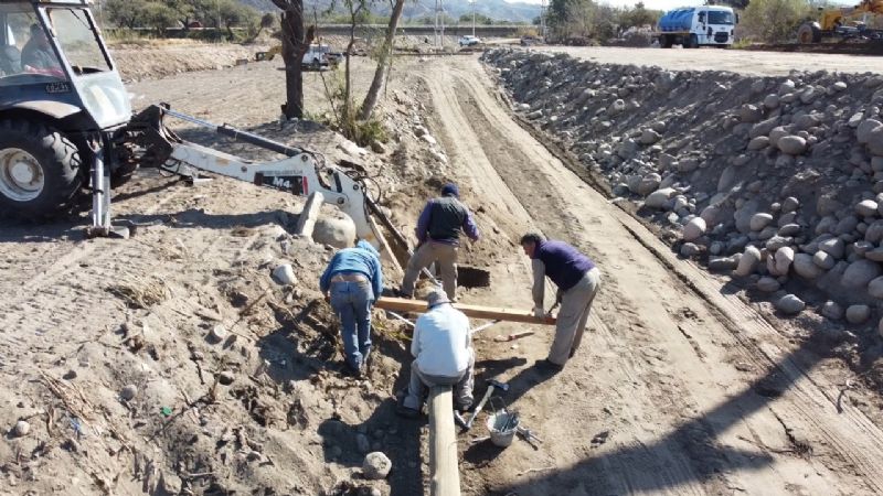 Energía trabaja en la revalorización de la costanera del río del Valle