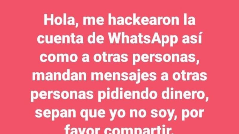 Alertan hackeos y estafas por WhatsApp