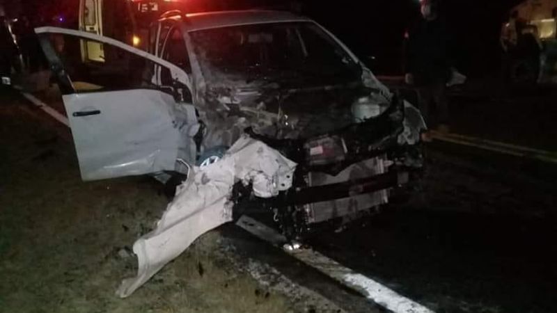 Fuerte choque en la Cébila