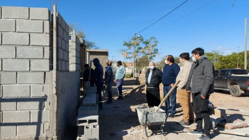 Intendentes lapaceños visitaron obras y acordaron acciones