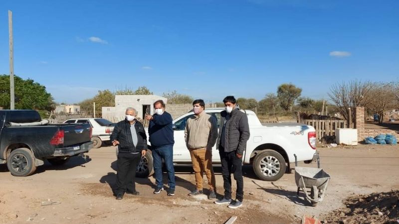 Intendentes lapaceños visitaron obras y acordaron acciones