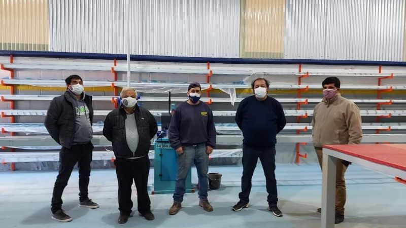 Intendentes lapaceños visitaron obras y acordaron acciones