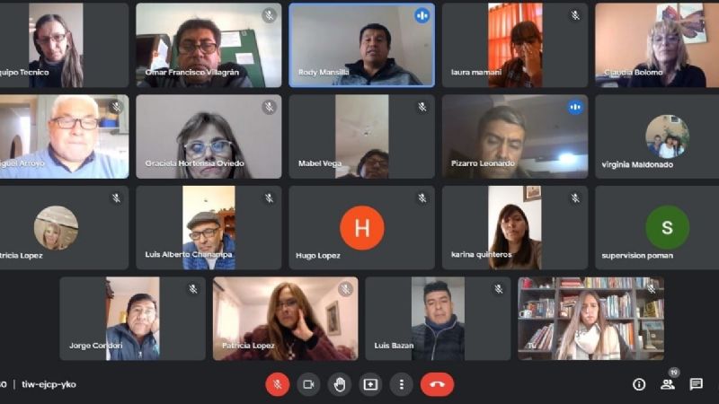 Reunión con supervisores pedagógicos de Educación Secundaria