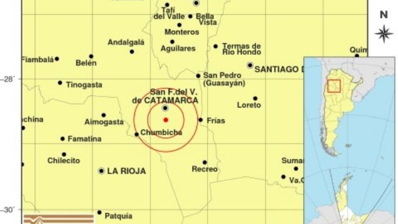 Temblor se sintió en la Capital