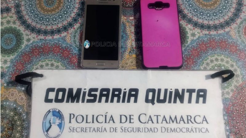 Atrapan a un sujeto con un taladro y un celular con funda rosa