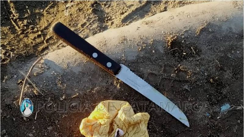 Ladrón quiso robar, no pudo y amenazó a un hombre con un cuchillo