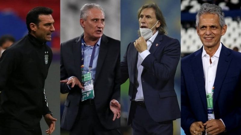 Curiosidad de “semis”: Los mismos DT de la anterior Copa América