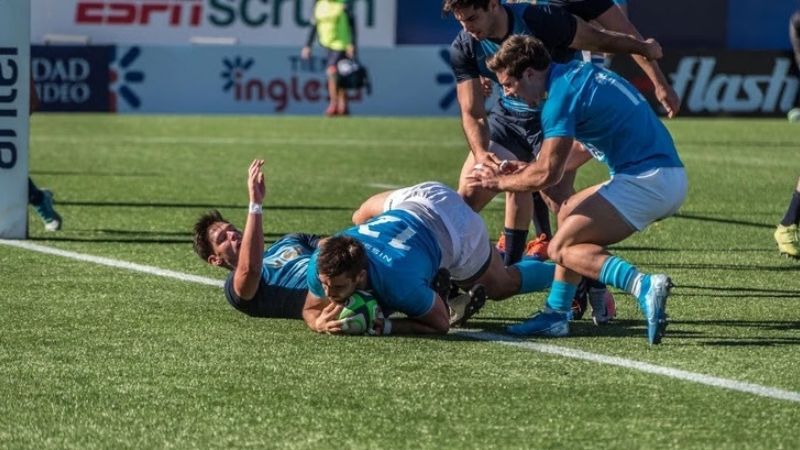 Los Teros uruguayos vencieron 42-26 a Argentina XV de Segura