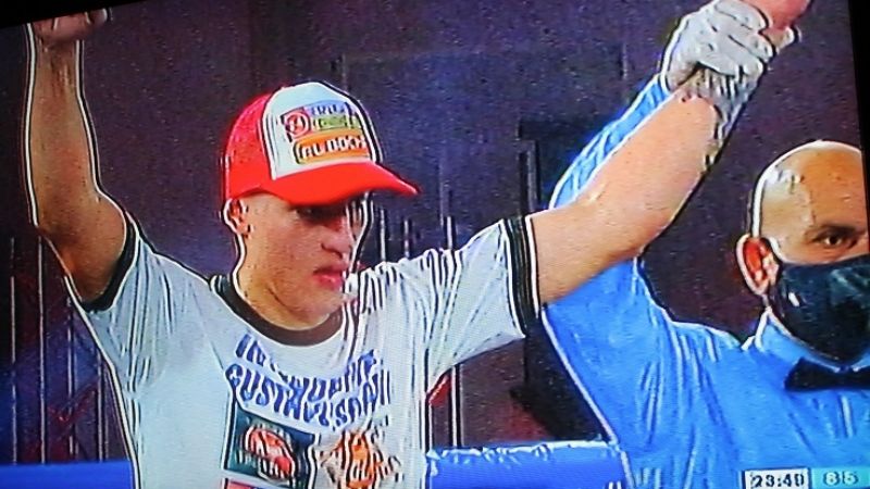 "Pacman" Corzo por KO y "Sansón" Rosa por puntos, en Rosario