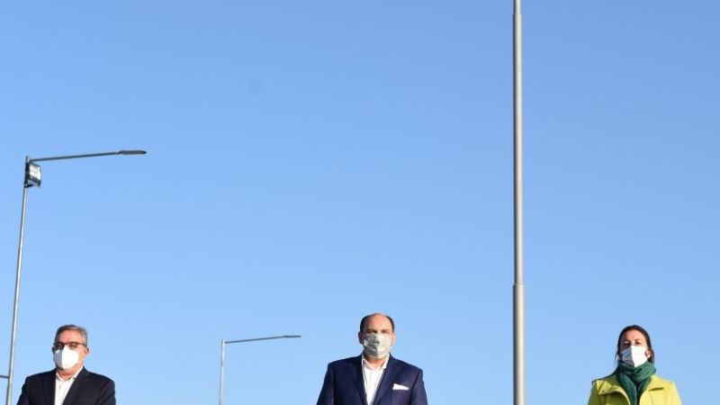 En el cumpleaños 338 de la ciudad, inauguraron la obra de Avenida Bicentenario