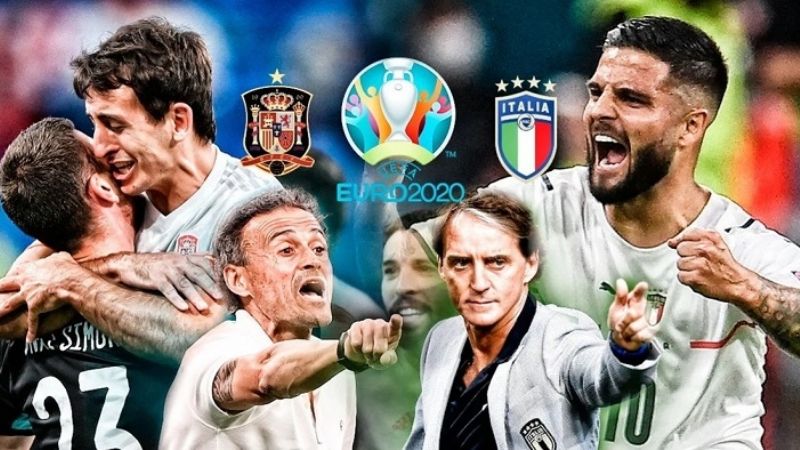 Italia y España definen al primer finalista de la Eurocopa 2021