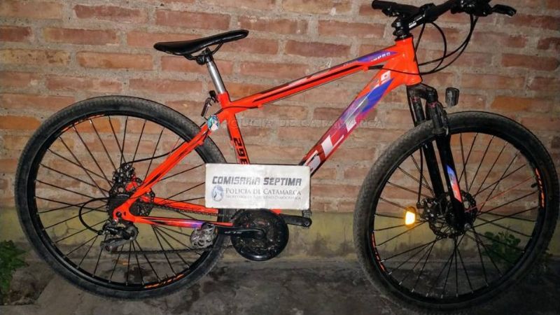 Demoran a un adolescente por el robo de una bicicleta