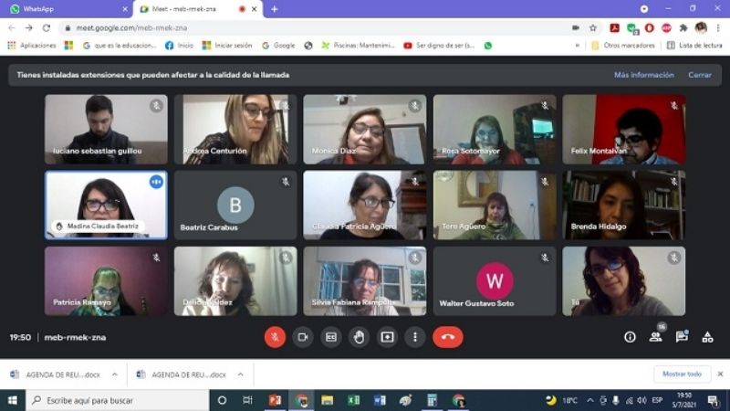 Reunión de Gabinete de Educación Primaria