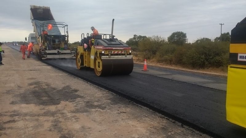 Vialidad Nacional sigue con obras en las rutas 40 y 60