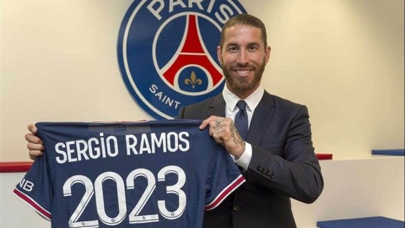 El ex madridista, Sergio Ramos ya está en el PSG