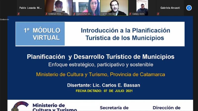 Turismo comenzó con la capacitación a municipios de Catamarca