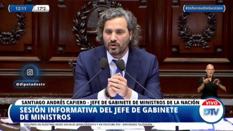 Cafiero: "El lunes vamos a estar firmando con el laboratorio Moderna"