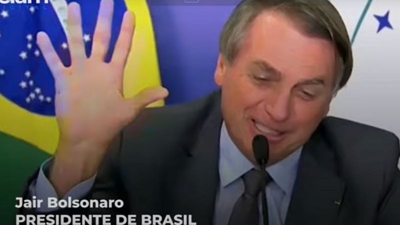 Bolsonaro a Alberto Fernández sobre la final: "Les vamos a ganar 5 a 0"