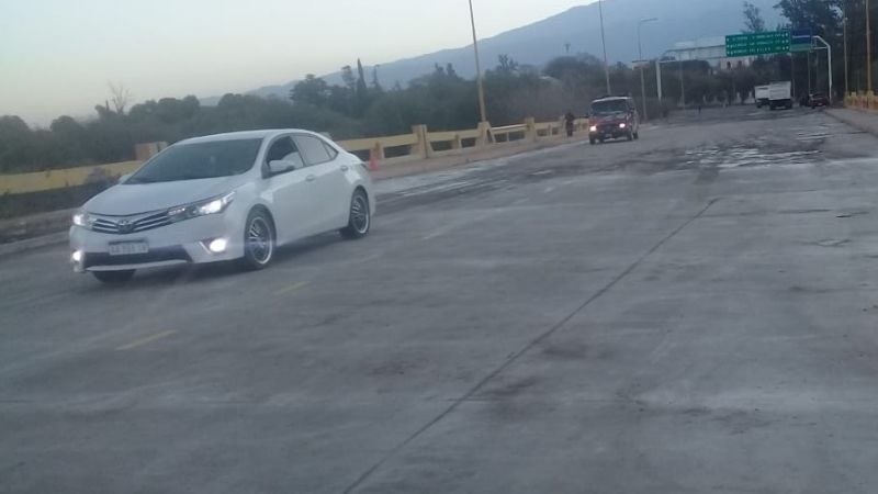 Fue rehabilitado el tránsito por Tres Puentes