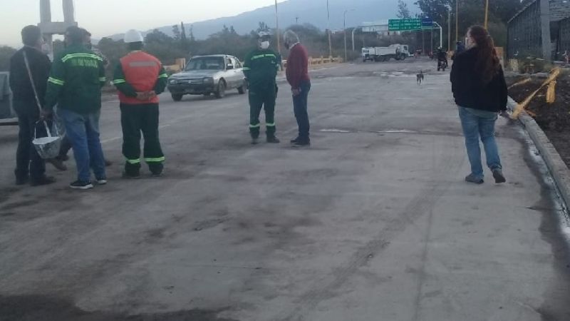 Fue rehabilitado el tránsito por Tres Puentes