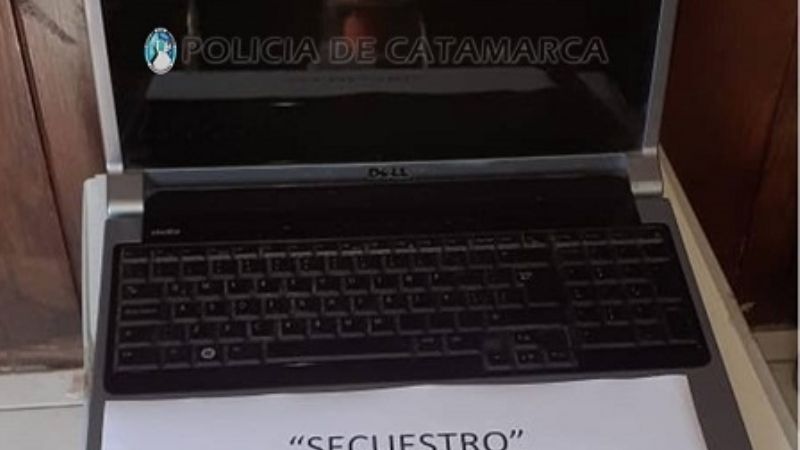 Recuperan una notebook