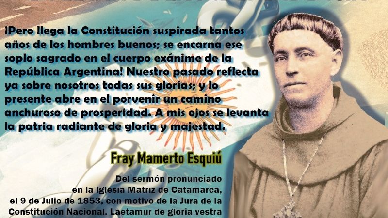 El célebre Sermón del Padre Esquiú y su servicio al país