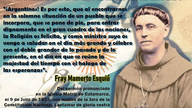 El célebre Sermón del Padre Esquiú y su servicio al país