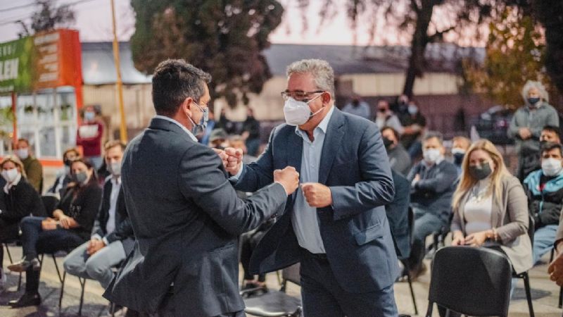 Jalil participó de la inauguración de la Plaza de San José