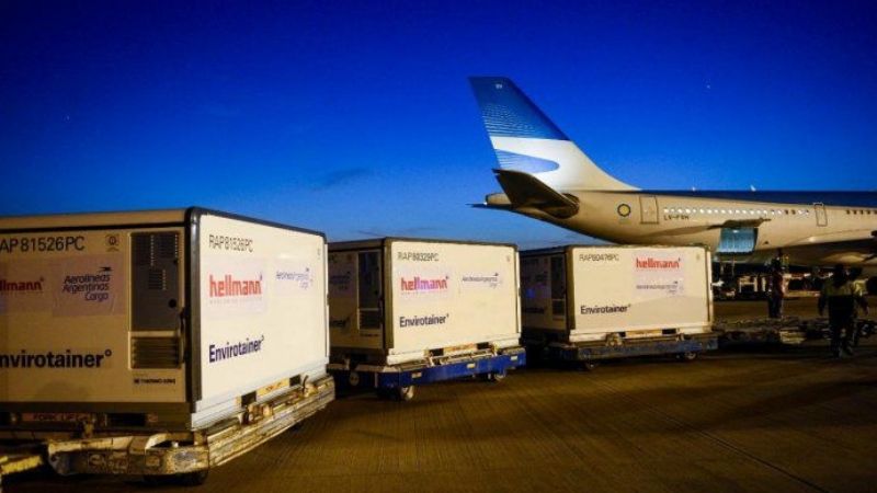 Argentina llega a los 28 millones de vacunas recibidas