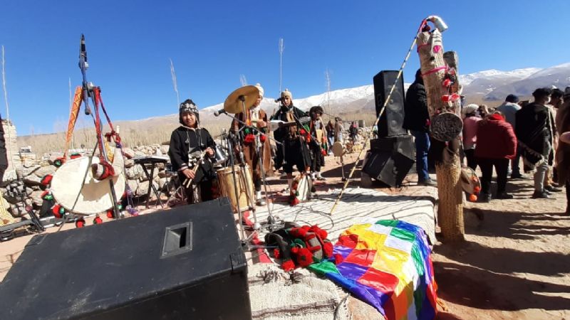 Ceremonia a la Madre Tierra en San José
