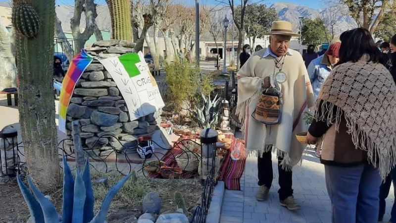Ceremonia a la Madre Tierra en San José