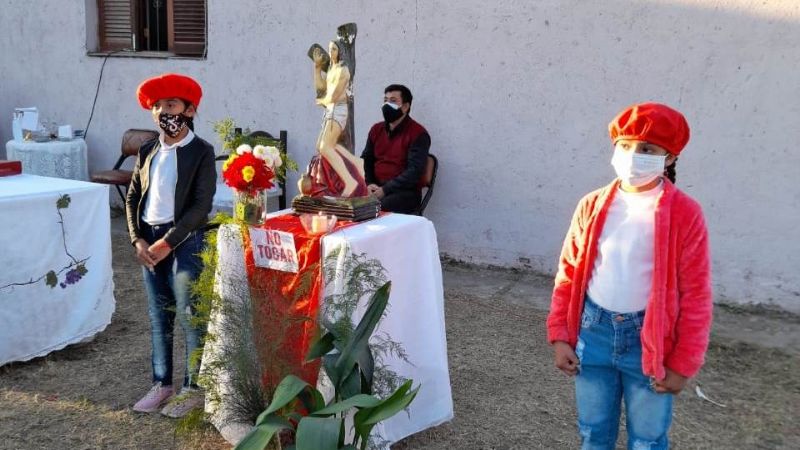 Culminaron las fiestas patronales de San Pantaleón en el norte de Capital