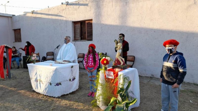 Culminaron las fiestas patronales de San Pantaleón en el norte de Capital