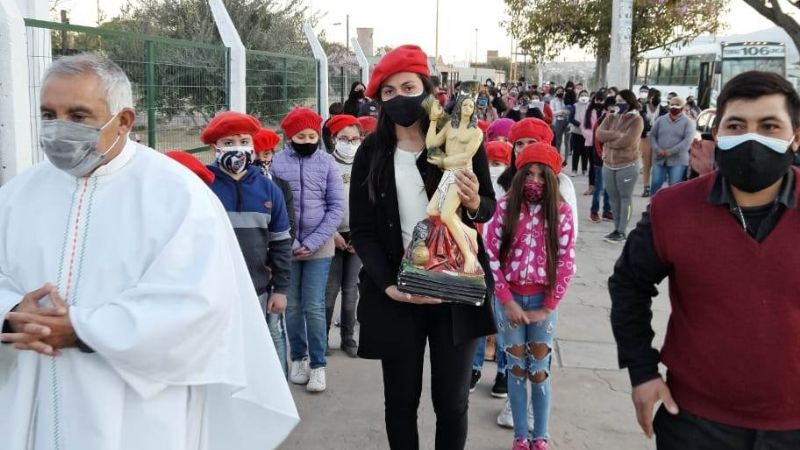 Culminaron las fiestas patronales de San Pantaleón en el norte de Capital