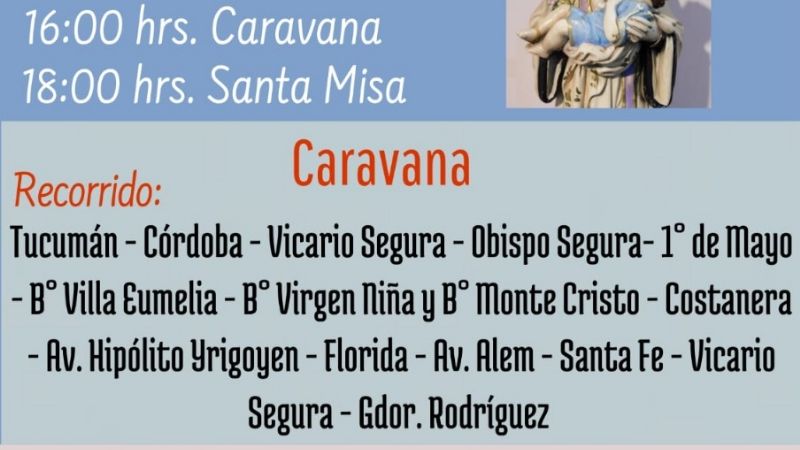Iniciaron las festividades en honor de San Cayetano