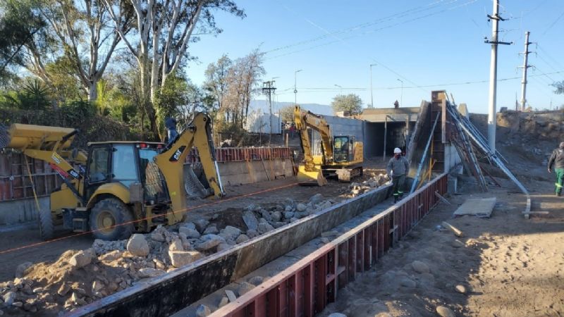 Recorrida de obras financiadas por la provincia en Valle Viejo
