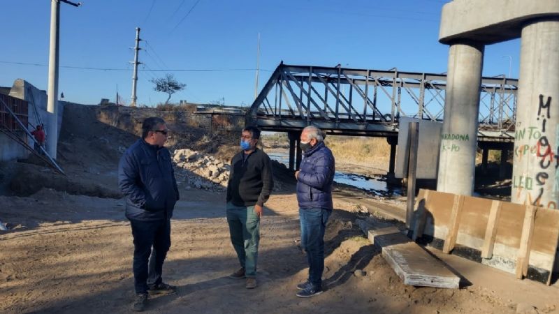 Recorrida de obras financiadas por la provincia en Valle Viejo