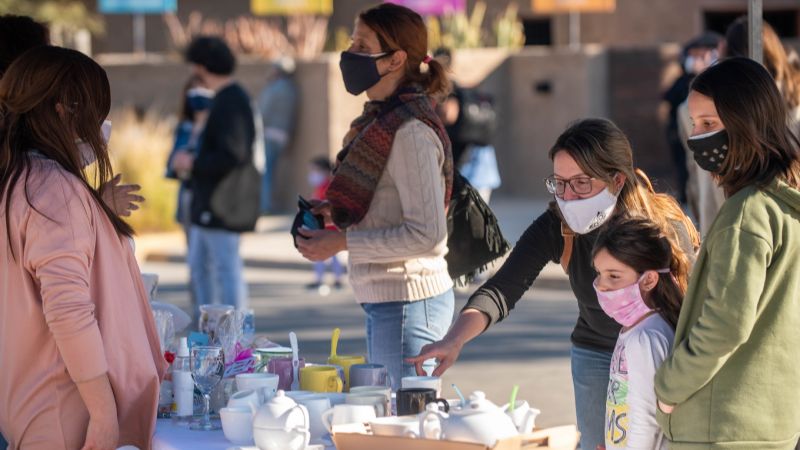 Corpachada en la Casa de la Puna
