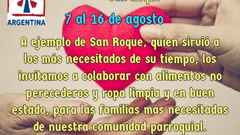 Fiestas patronales en honor de San Roque en La Chacarita