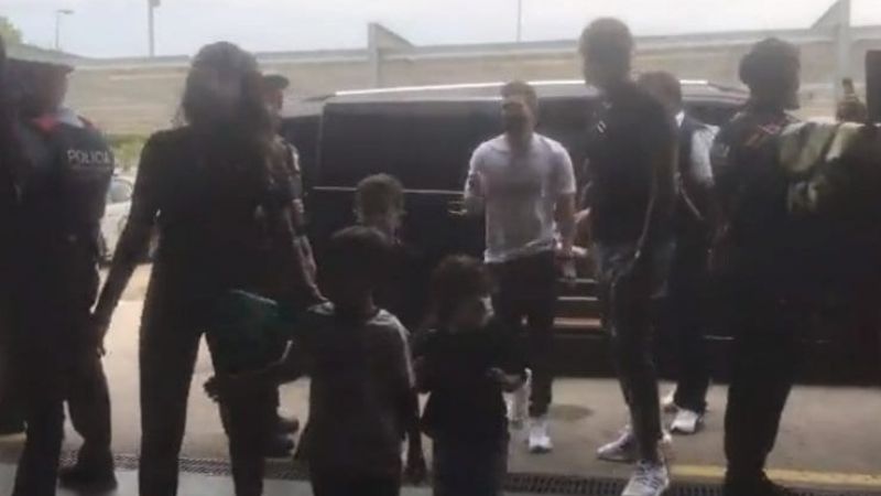 Ahora sí…Messi y su familia viajan rumbo a París