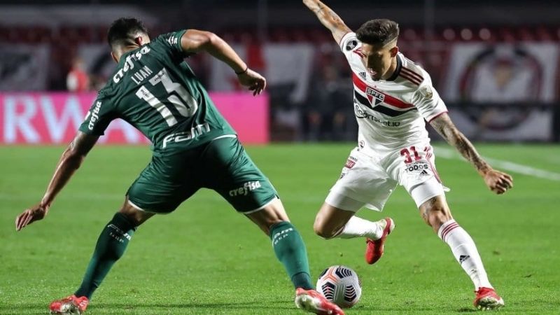 Empate entre San Pablo y Palmeiras, por los 4tos.