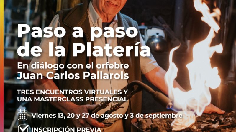 El orfebre Juan Carlos Pallarols capacitará en Catamarca