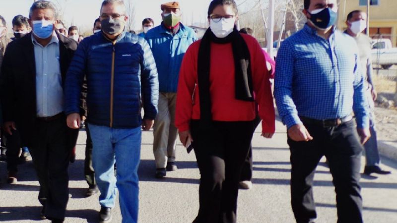 Jalil inauguró el asfaltado y hay más proyectos en San José