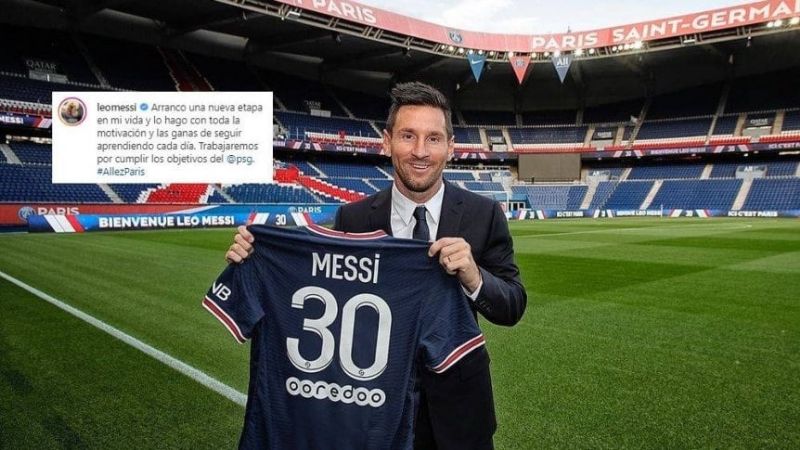 Las fotos que eligió Messi en su primer posteo