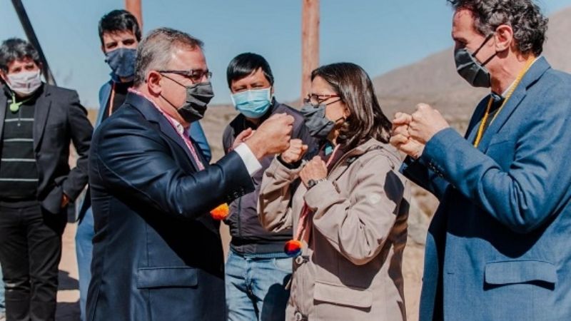 Comenzó la construcción del camino a El Tolar