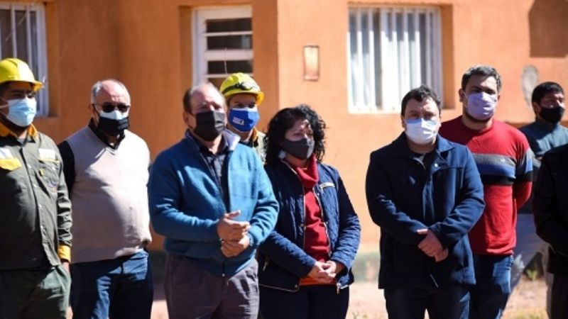 Habilitaron obra energética en Tinogasta