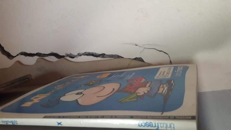 Escuela designada para votar se cae a pedazos