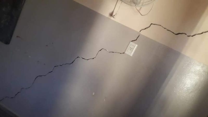 Escuela designada para votar se cae a pedazos